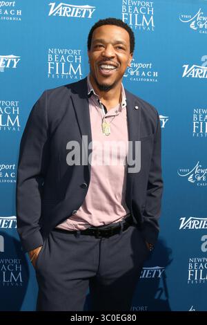 11. November 2018 - Newport Coast, CA, USA - LOS ANGELES - 11. November: Russell Hornsby beim 10 Actors to Watch & Newport Beach Film Festival Fall Honors im Resort at Pelican Hill am 11. November 2018 in Newport Coast, CA (Kreditbild: © Kathy Hutchins Via ZUMA Wire) Stockfoto