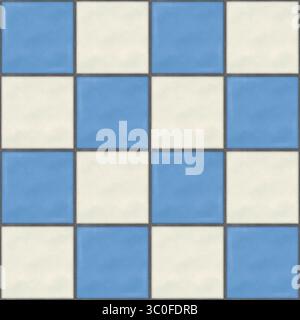 Nahtlose Muster Keramikfliese mediterraner Minimalismus realistische Küche Backsplash Hintergrund. Hochwertige Abbildung Stockfoto