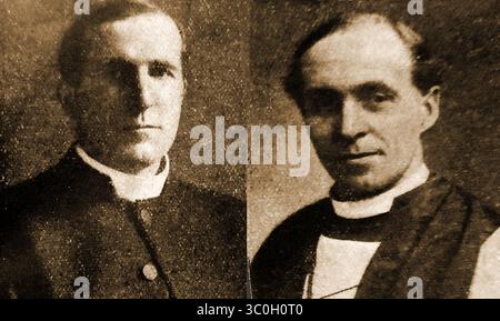 Brüder Cosmo Garden lang, Erzbischof von York & Erzbischof von Canterbury und Norman Macleod lang, Erzbischof von Leicester. Stockfoto