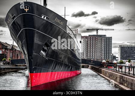 Fingal, Alexandra Docks, Hafen von Leith Stockfoto
