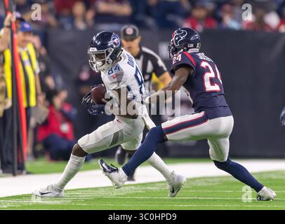 26. November 2018: Houston, Texas, USA – Tennessee Titans Wide Receiver Corey Davis (84) während des Spiels zwischen Houston Texans und Tennessee Titans im NRG Stadium in Houston, Texas. In der Hälfte sind Texaner über Titanen 24-10- (Foto: © Maria Lysaker/ZUMA Wire) Stockfoto