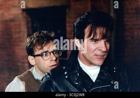 RICK MORANIS und STEVE MARTIN in LITTLE SHOP OF HORRORS (1986), Regie: FRANK OZ. Beschreibung: WARNER BROTHERS / Album Stockfoto