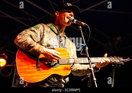 17. Dezember 2018 - Austin, Texas, USA - Granger Smith spielt am 17. Dezember 2018 (17.12.18) eine YEE YEE Merchandise Show in einem Living Spaces in Austin, Texas. Foto von GRANGER SMITH. (Bild: © Michael Mullenix/ZUMA Wire) Stockfoto