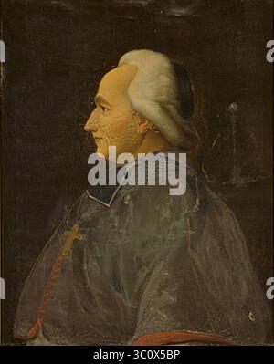 Mgr. Pierre-Louis de La Rochefoucauld. Stockfoto