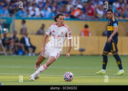 Miami, Florida - 16. Juni: Alvaro Fernandez aus Benfica während des 2025 Spiels der Boca Juniors gegen SL Benfica im Hard Rock Stadi Stockfoto
