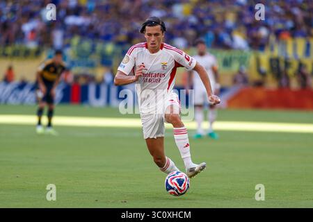 Miami, Florida - 16. Juni: Alvaro Fernandez aus Benfica während des 2025 Spiels der Boca Juniors gegen SL Benfica im Hard Rock Stadi Stockfoto
