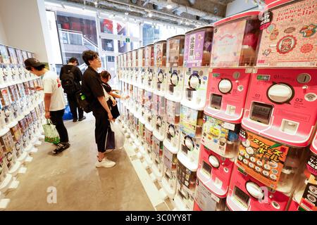 SPIELZEUGLADEN FÜR KAPSELN SHIBUYA TOKYO Stockfoto