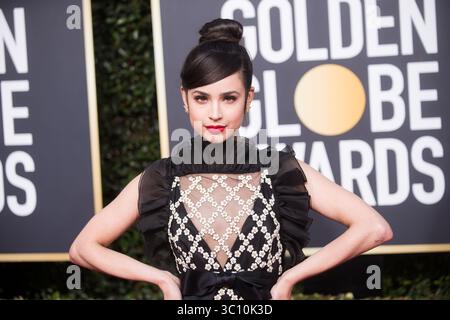 6. Januar 2019 - Beverly Hills, Kalifornien, USA - SOFIA CARSON nimmt an den 76. Jährlichen Golden Globe Awards im Beverly Hilton in Beverly Hills Teil. (Kreditbild: © HFPA/ZUMA Wire/ZUMAPRESS.com) Stockfoto