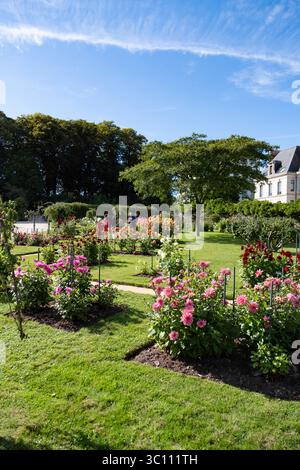 Rennes (Bretagne, Nordwestfrankreich): Der Thabor Park Stockfoto