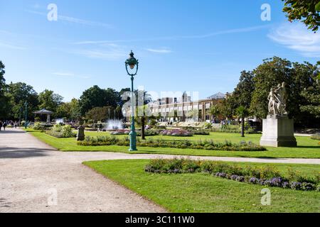 Rennes (Bretagne, Nordwestfrankreich): Der Thabor Park Stockfoto