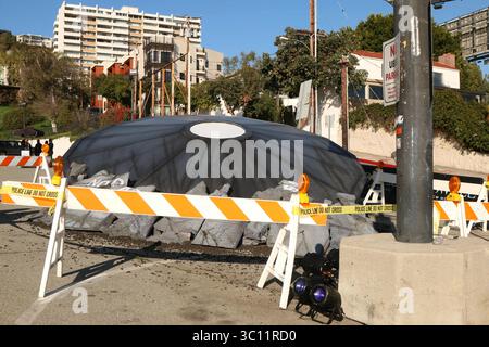 Januar 2019 - West Hollywood, CA, USA - LOS ANGELES - 10. JAN: Atmosphäre im ''Roswell, New Mexico'' Erlebnis auf dem 8801 Sunset Blvd am 10. Januar 2019 in West Hollywood, CA (Kreditbild: © Kathy Hutchins Via ZUMA Wire) Stockfoto
