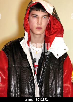 Philipp Plein Backstage MFW Herren Herbst Winter 2019-20, Mailand Italien, 11. Januar 2019 (Foto: © Lucia Sabatelli/Soevermedia via ZUMA Press) Stockfoto