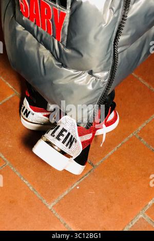 Philipp Plein Backstage MFW Herren Herbst Winter 2019-20, Mailand Italien, 11. Januar 2019 (Foto: © Lucia Sabatelli/Soevermedia via ZUMA Press) Stockfoto