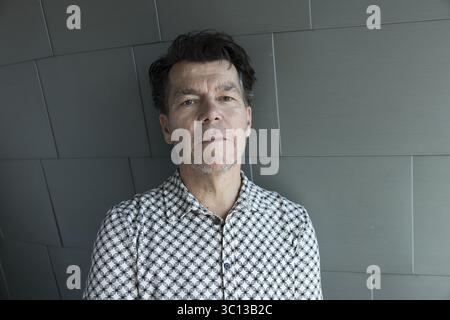 Turin, Italien, 17. Mai 2025. Niederländischer Autor für junge Leser Marc ter Horst Stockfoto