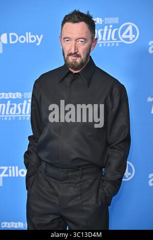 Ralph Ineson bei der Weltpremiere des Kinofilms The Fantastic Four ...