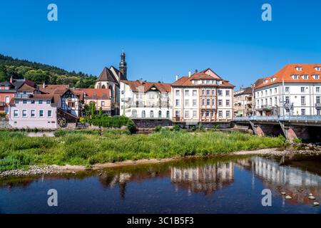 Altstadt von Gernsbach, Deutschland Stockfoto