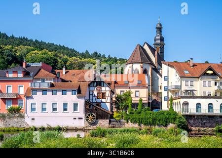 Altstadt von Gernsbach, Deutschland Stockfoto