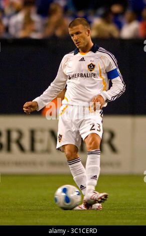 11. November 2007: Minneapolis, Minnesota, USA: DAVID BECKHAM während des Spiels. (Kreditbild: Dave Brewster/Minneapolis Star Tribune/TNS via ZUMA Wire) Stockfoto