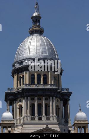 Illinois State Capitol Building in Springfield Illinois. Stockfoto