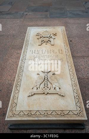 Der Mutterstuhl des Heiligen Etchmiadzin ist das herausragende Zentrum der Armenisch-Apostolischen Kirche in Etchmiadzin, Armenien Stockfoto