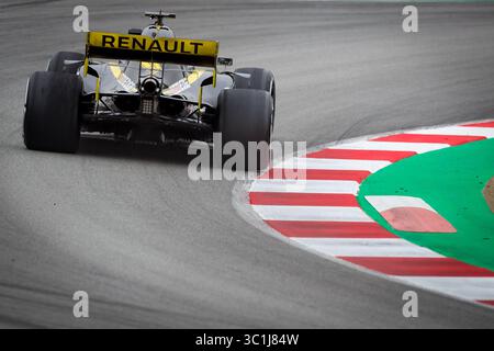 20. Februar 2019 - Montmelo, Barcelona, Katalonien, Spanien - Nico Hulkenberg vom Renault F1 Team am Morgen der dritten Reise der F1 Testtage in Montmelo. (Foto: © Javier Martinez de La Puente/SOPA Bilder via ZUMA Wire) Stockfoto