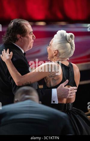 24. Februar 2019 – Hollywood, Kalifornien, USA – Lady Gaga nimmt am Sonntag, 24. Februar 2019, am Dolby Theatre in Hollywood, KALIFORNIEN, die 91. Oscars Teil. (Kreditbild: © AMPAS/ZUMA Wire/ZUMAPRESS.com) Stockfoto