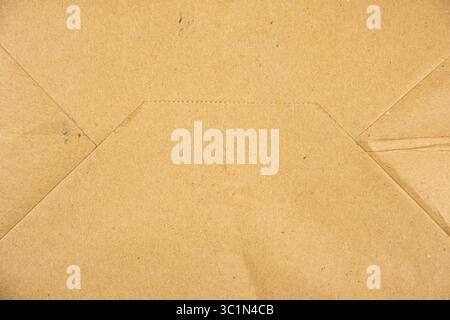 Nahtloser brauner Verpackungspapierhintergrund Stockfoto