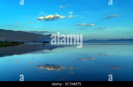 Yilong Lake Scenic Area, Yunnan, China. Stockfoto