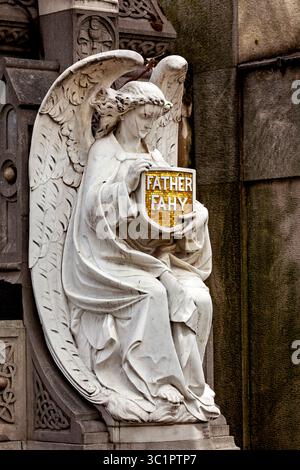 Der Friedhof La Recoleta in Buenos Aires in Argentinien Stockfoto