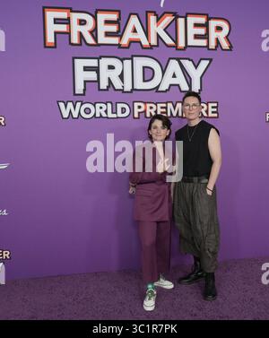 Los Angeles, USA. Juli 2025. LASH kommt am Dienstag, den 22. Juli 2025, bei der Disney-Premiere „FREAKIER FRIDAY“ im El Capitan Theatre in Hollywood, CA. (Foto: Sthanlee B. Mirador/SIPA USA) Credit: SIPA USA/Alamy Live News Stockfoto