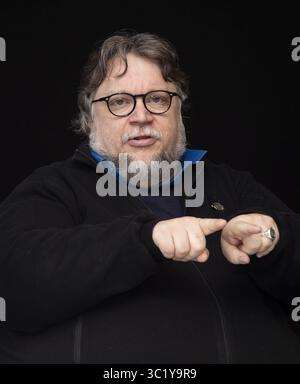 29. März 2019 - Hollywood, Kalifornien, USA - Produzent GUILLERMO DEL TORO WIRBT FÜR „Scary Stories to Tell in the Dark“ in Hollywood. (Bild: © Armando Gallo/ZUMA Studio) Stockfoto