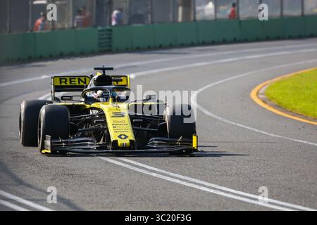 17. März 2019 – MELBOURNE, AUSTRALIEN – 17. MÄRZ: Daniel RICCIARDO vom Renault F1-Team während des Formel-1-Grand Prix von Australien 2019 (Foto: © Chris Putnam/ZUMA Wire) Stockfoto
