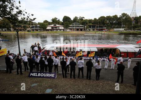 März 2019 – MELBOURNE, AUSTRALIEN – 13. MÄRZ 2019 F1 Season Launch (Foto: © Chris Putnam/ZUMA Wire) Stockfoto