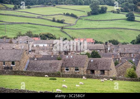 14. September 2015 – England, Vereinigtes Königreich – Town of Reeth in Yorkshire, England, Vereinigtes Königreich. (Kreditbild: © Edwin Remsberg / Vwpics/VW Pics via ZUMA Wire) Stockfoto
