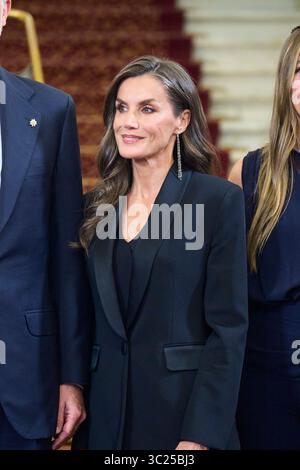 Barcelona, Katalonien, Spanien. Juli 2025. Königin Letizia von Spanien nimmt am 23. Juli 2025 an der Gala der Princess of Girona Awards 2025 im Gran Teatre del Liceu in Barcelona Teil (Foto: © Jack Abuin/ZUMA Press Wire) NUR ZUR REDAKTIONELLEN VERWENDUNG! Nicht für kommerzielle ZWECKE! Stockfoto