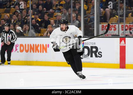 23. Mai 2019: Boston Bruins verließ Brad Marchand (63) Skates während eines Intra-Team-Scrimmage der Boston Bruins im TD Garden in Boston, Mass. Eric Canha/CSM(Kreditbild: &Copy; Eric Canha/CSM via ZUMA Wire) Stockfoto