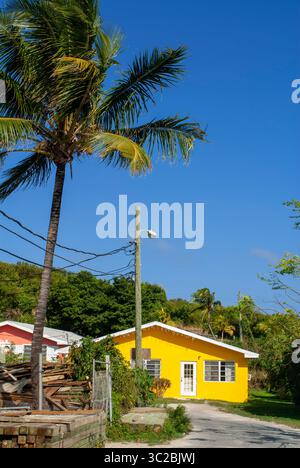 24. Mai 2019: Bahamas: Typische Häuser in Dunmore Town, Harbour Island, Eleuthera. Bahamas (Kreditbild: © Sergi Reboredo/ZUMA Wire) Stockfoto