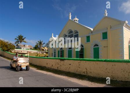 24. Mai 2019: Bahamas: Typische Häuser in Dunmore Town, Harbour Island, Eleuthera. Bahamas (Kreditbild: © Sergi Reboredo/ZUMA Wire) Stockfoto
