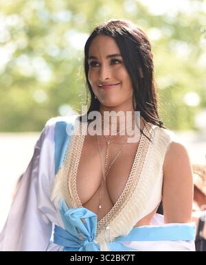 24. Mai 2019 - Napa, CA, USA - NAPA, KALIFORNIEN - 24. MAI: Brie Bella von den Bella Twins tritt auf der Bühne während des BottleRock Napa Valley 2019 auf der Napa Valley Expo am 24. Mai 2019 in Napa, Kalifornien auf. Foto: ImageSPACE (Foto: © Imagespace via ZUMA Wire) Stockfoto