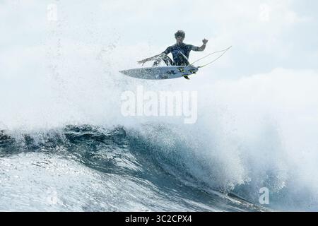 31. Mai 2019 - Margaret River, Western Australia, Australien - YAGO DORA aus Brasilien steigt in Runde 3 der Margaret River Pro 2019 auf, nachdem sie am 31. Mai 2019 in Margaret River, Western Australia, die dritte Runde der zweiten Runde gewonnen hat. (Bild: © Kelly Cestari/WSL Via ZUMA Wire/ZUMAPRESS.com) Stockfoto