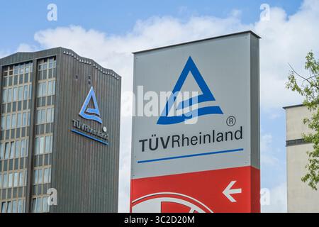 TÜV Rheinland Verwaltung, Hochhaus, Alboinstraße, Tempelhof, Bezirk Tempelhof-Schöneberg, Berlin, Deutschland Stockfoto