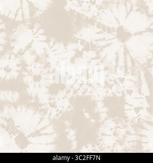 Ein faszinierendes blaues Tiedye-Muster erzeugt ein lebendiges und organisches abstraktes Design auf Stoff, das ein Gefühl künstlerischer Kreativität und Bohemian-Stil weckt Stockfoto
