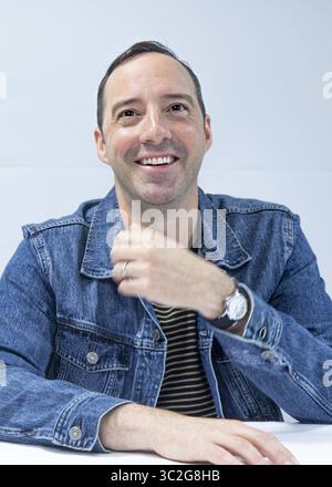 9. Juni 2019 – Orlando, Florida, USA – TONY HALE wirbt für den Film Toy Story 4 in Orlando. Hale ist die Stimme von Forky. (Bild: © Armando Gallo/ZUMA Studio) Stockfoto