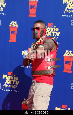 Juni 15, 2019 - Santa Monica, CA, USA - LOS ANGELES - Jun 15: Nick Cannon an der 2019 MTV Movie & TV Auszeichnungen bei den Barker Hangar am 15. Juni 2019 in Santa Monica, CA (Credit Bild: © Kay Blake/ZUMA Draht) Stockfoto