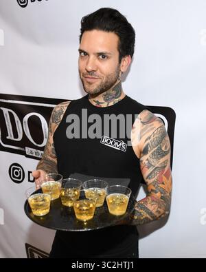 Juni 22, 2019, Glendale, Kalifornien, USA - Kleine Hände besucht Doom Whiskey Verkostung bei Remedy Alkohole in Glendale, Kalifornien. (Bild: © Billy Bennight/ZUMA Draht) Stockfoto
