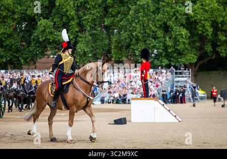 Royal Horse Guards Parade, Whitehall, City of Westminster, Greater London, England, Vereinigtes Königreich Stockfoto