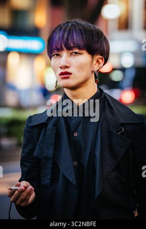18. Mai 2019 – Tokio, Japan – 18. Mai 2019: Street Life Portraits of Amazing Fashion and Culture, in Harajuku, Tokio, Japan (Foto: © Chris Putnam/ZUMA Wire) Stockfoto