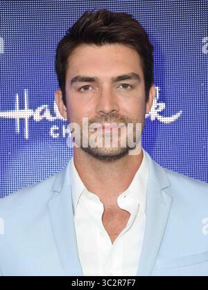 26. Juli 2019, Beverly Hills, Kalifornien, USA: 26. Juli 2019 - Beverly Hills, Kalifornien - Peter Porte. Hallmark Channel und Hallmark Movies & Mysteries 2019 Summer TCA in einer Privatresidenz. Foto: Birdie Thompson/AdMedia Stockfoto