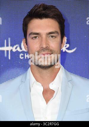 26. Juli 2019, Beverly Hills, Kalifornien, USA: 26. Juli 2019 - Beverly Hills, Kalifornien - Peter Porte. Hallmark Channel und Hallmark Movies & Mysteries 2019 Summer TCA in einer Privatresidenz. Foto: Birdie Thompson/AdMedia Stockfoto
