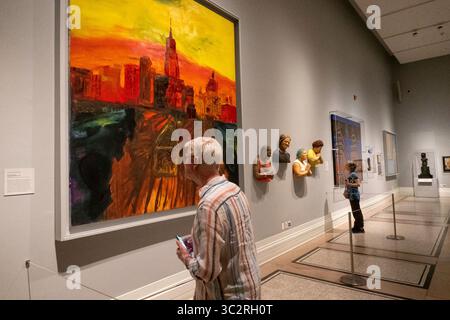 Das New-York Historical Society Museum and Library befindet sich im Central Park West, New York City, USA 2025 Stockfoto